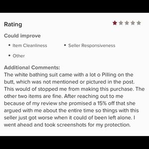 Buyer beware this seller on Poshmark